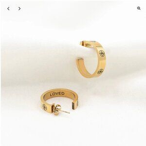 My Saint My Hero: THE GREATEST LOVE Shema Earrings NEW IN BOX